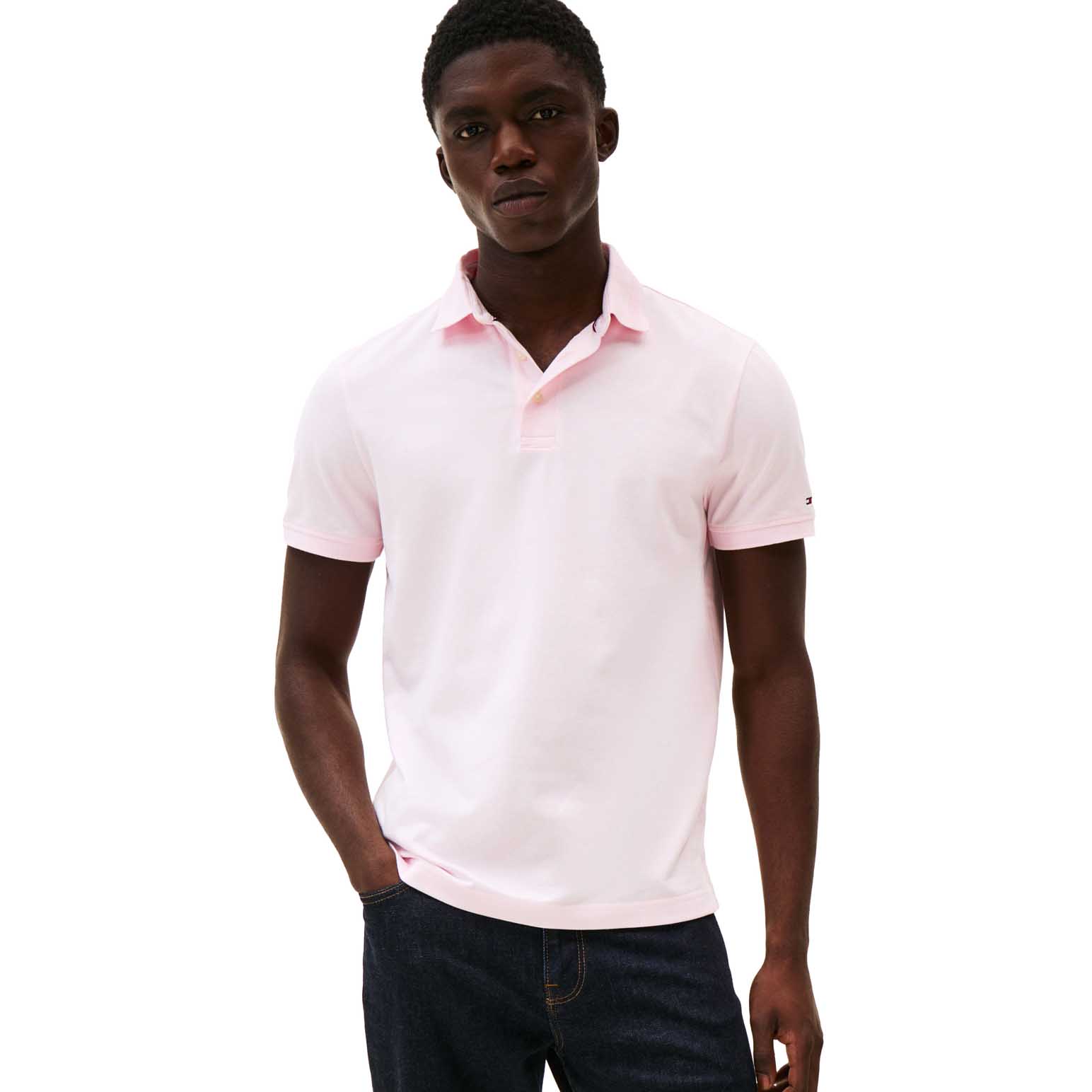 Tommy Hilfiger Single Jersey Jacquard Reg Polo